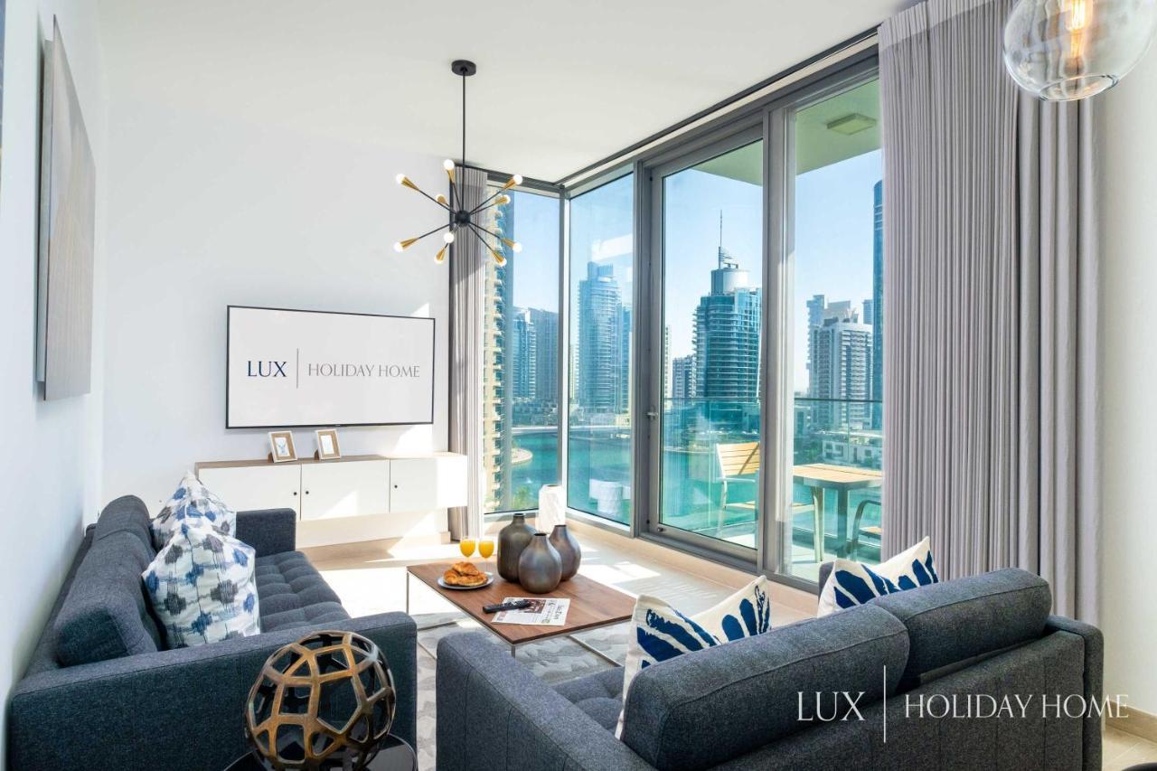 Lux - Contemporary Suite With Full Marina View Dubaï Extérieur photo