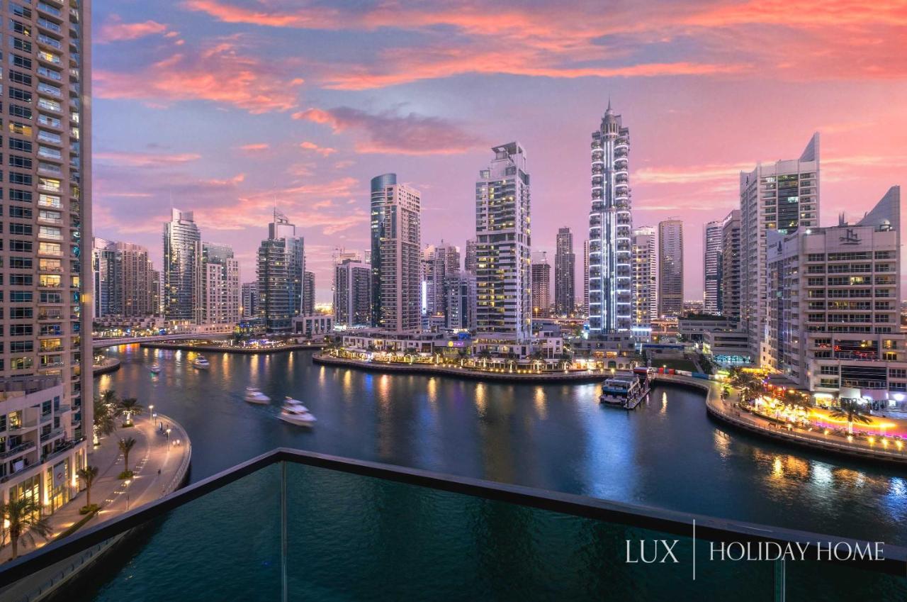 Lux - Contemporary Suite With Full Marina View Dubaï Extérieur photo