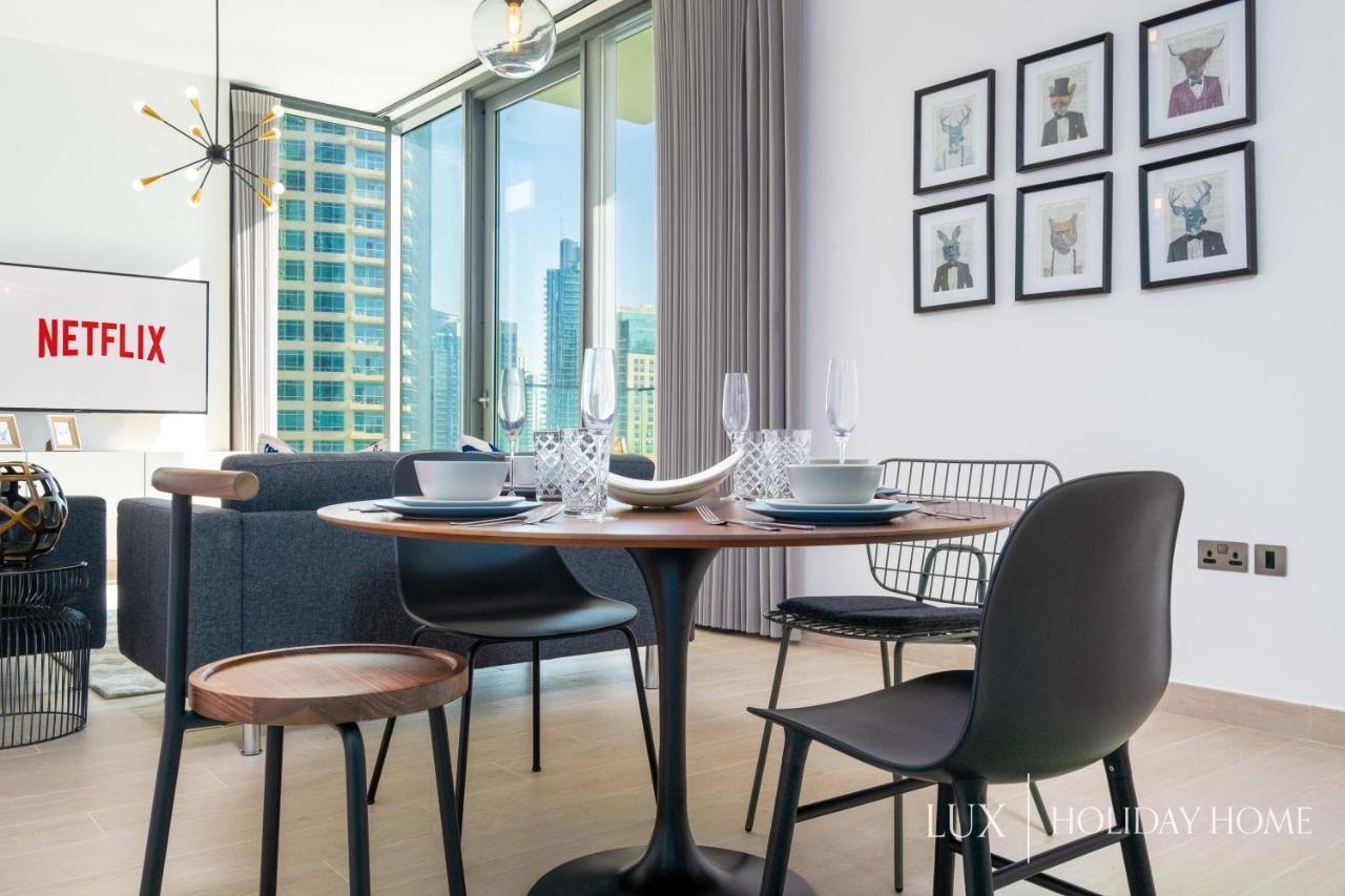 Lux - Contemporary Suite With Full Marina View Dubaï Extérieur photo