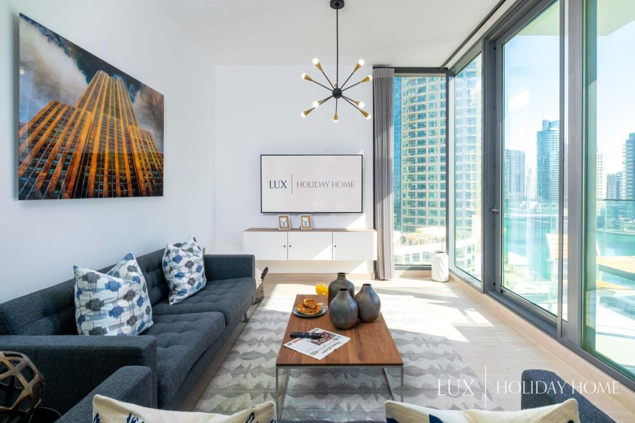 Lux - Contemporary Suite With Full Marina View Dubaï Extérieur photo